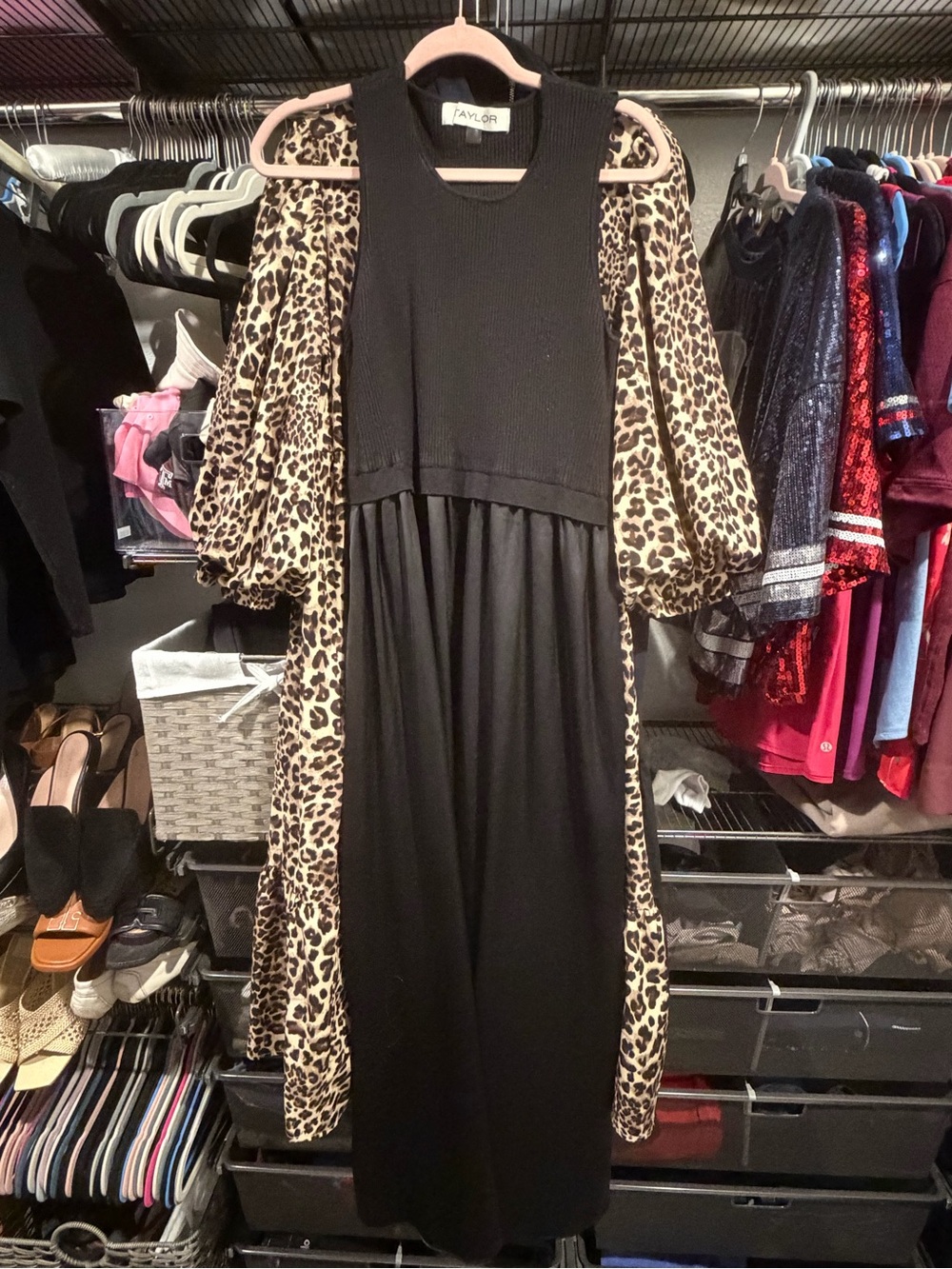 Taylor Black Maxi Dress
